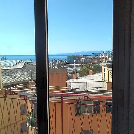 Terrace Overlooking The Sea